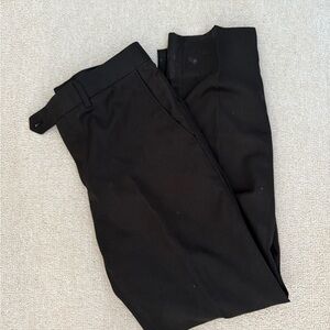 Men's Black Straight Leg Pant